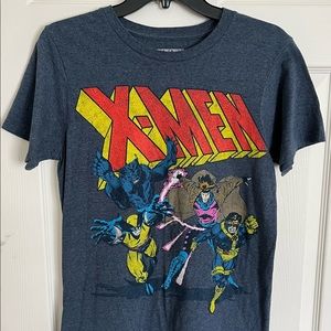 Marvel Classic X-MEN Wolverine Gambit Beast Cyclops Men's Graphic T-Shirt Sz SM
